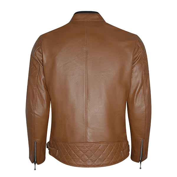 WELFIT GOLD-TOP LEATHER ARMOURED JACKET - Image 3