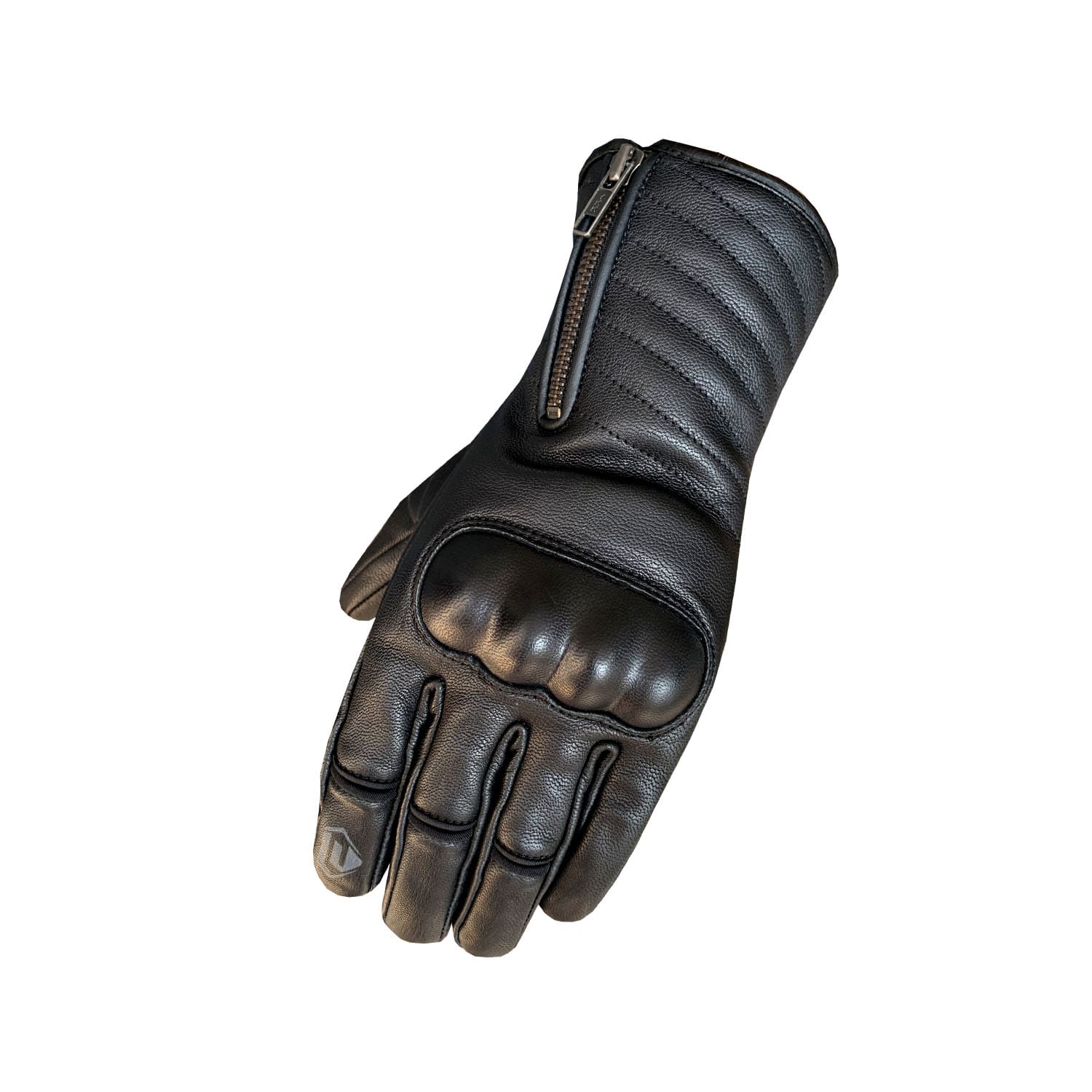 Welfit Motorbike Black Leather Gloves
