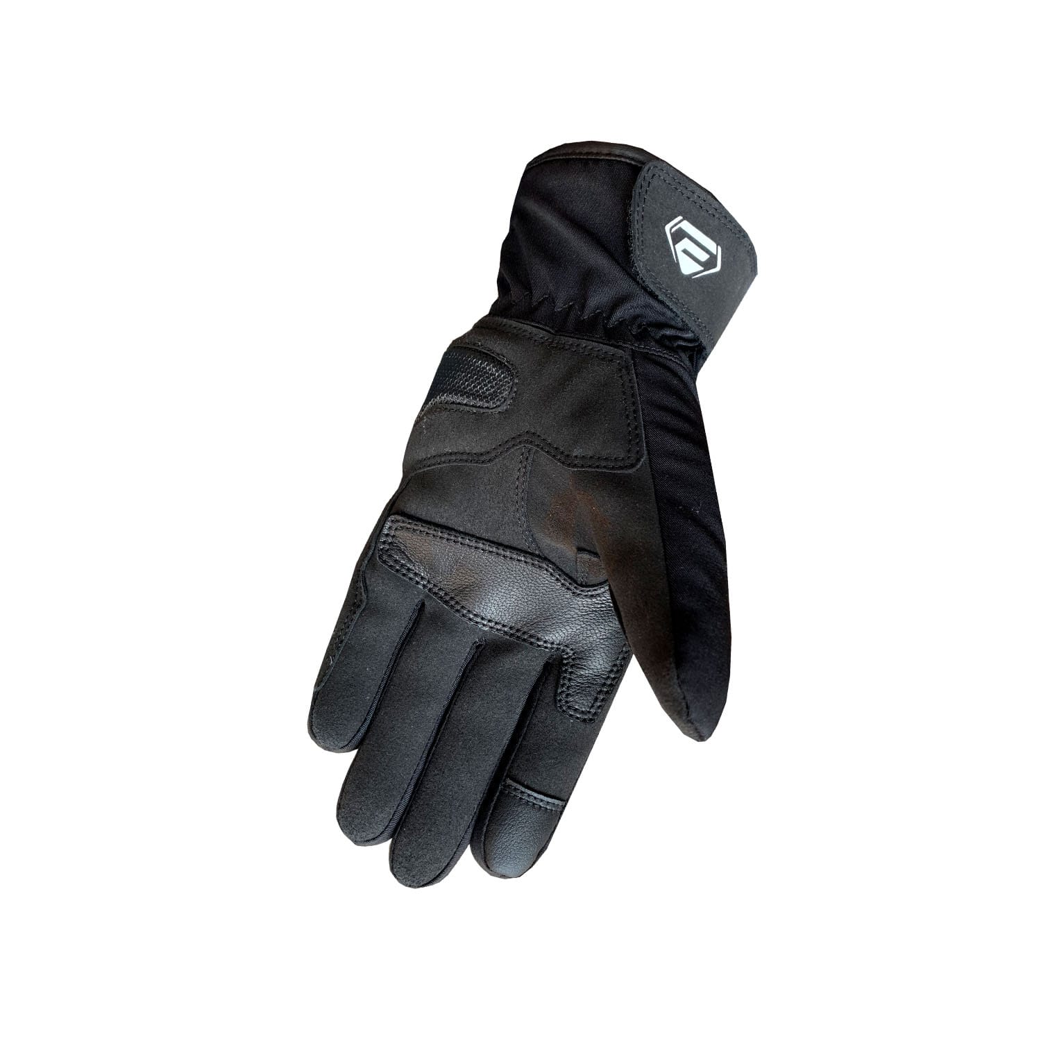 Welfit Motorbike Black Leather Gloves - Image 2