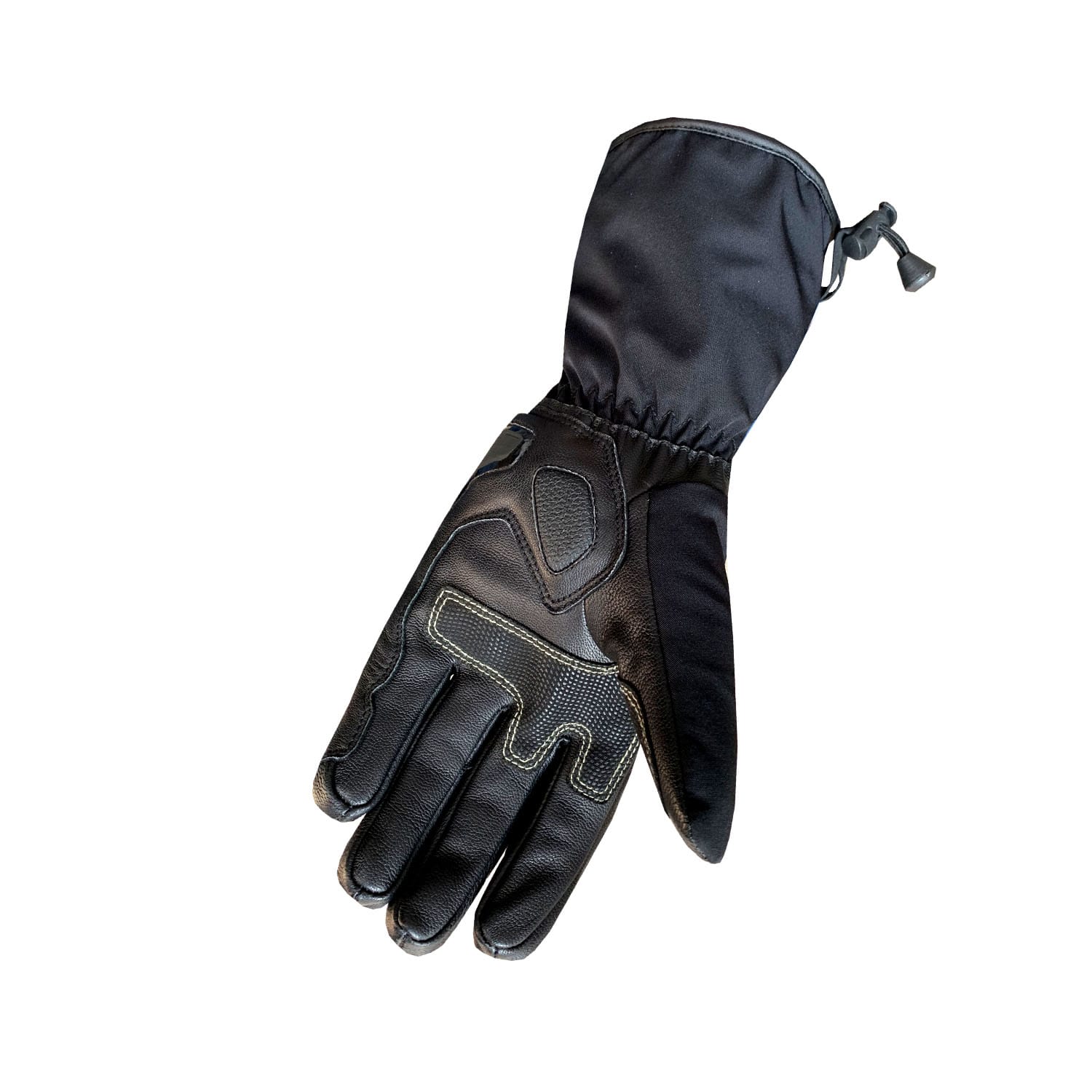 Welfit Motorbike Black Leather Gloves - Image 2