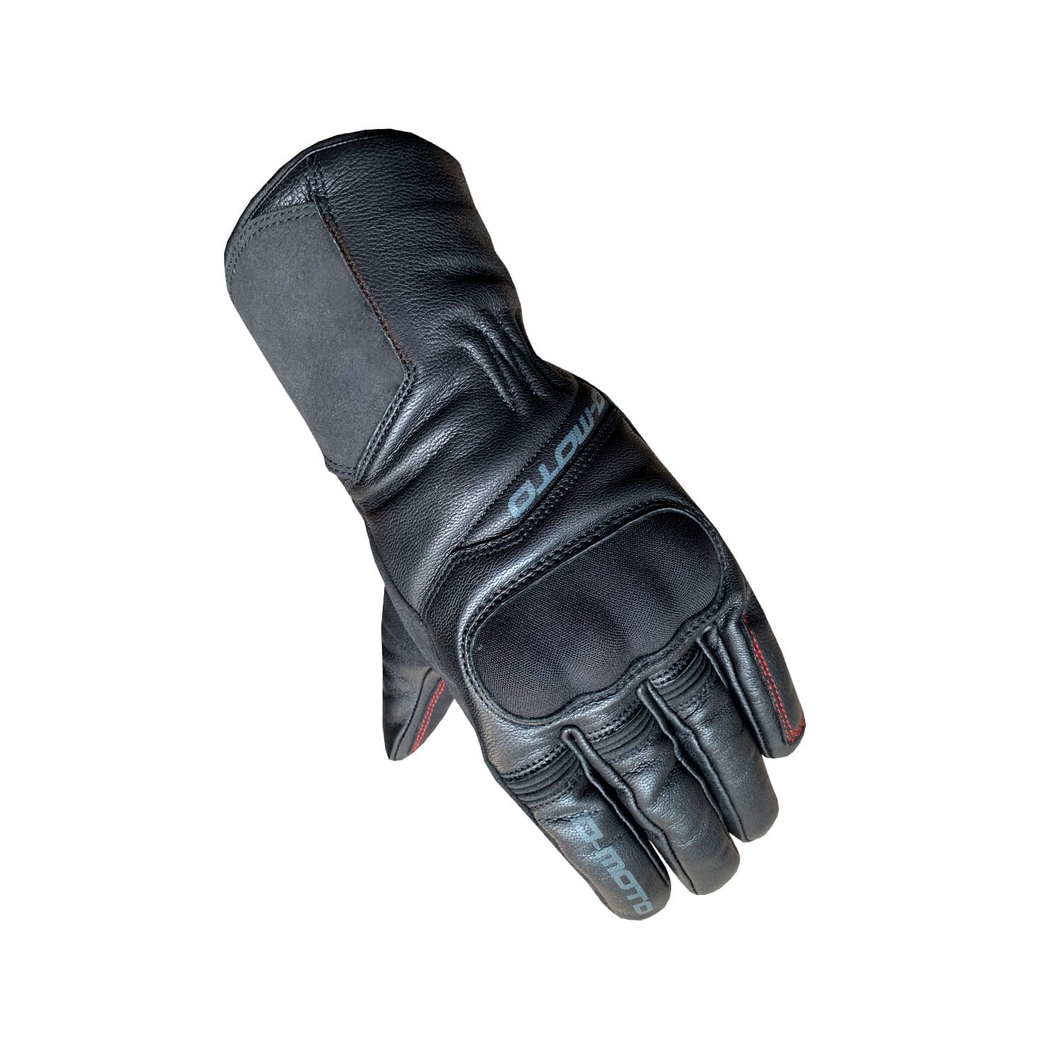 Welfit Motorbike Black Leather Gloves