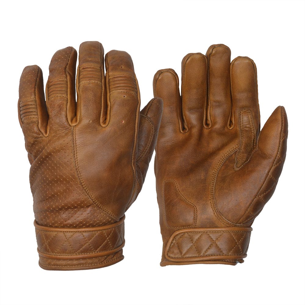 Welfit Winter Brown Leather Gloves