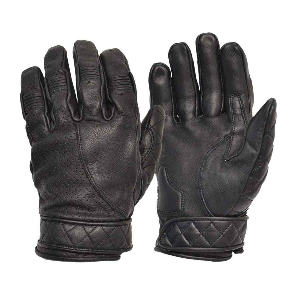 Welfit Winter Black Leather Gloves