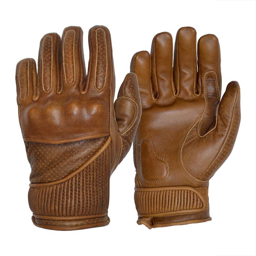 Welfit Winter Brown Leather Gloves