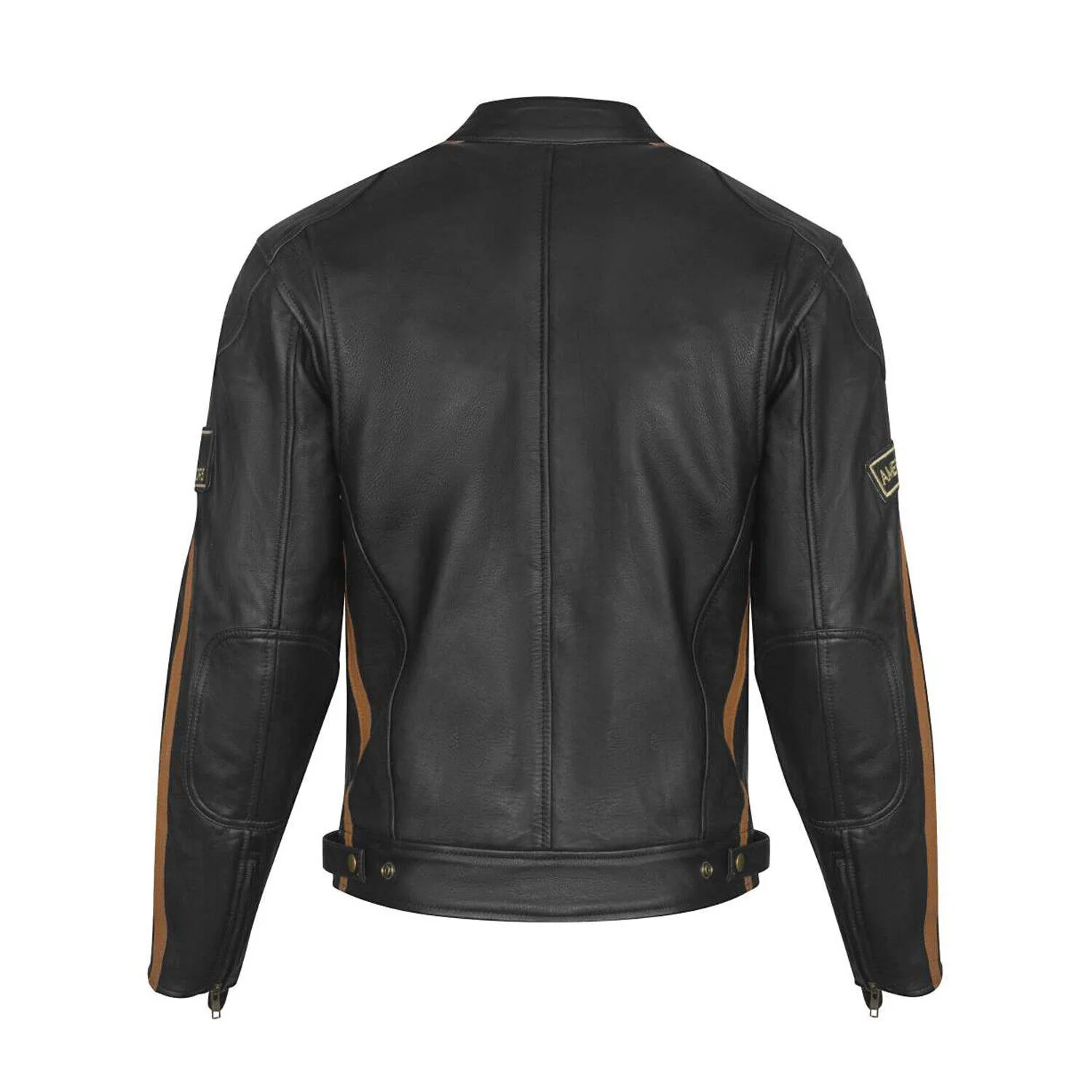 Welfit Patched Leather Jacket - Image 3