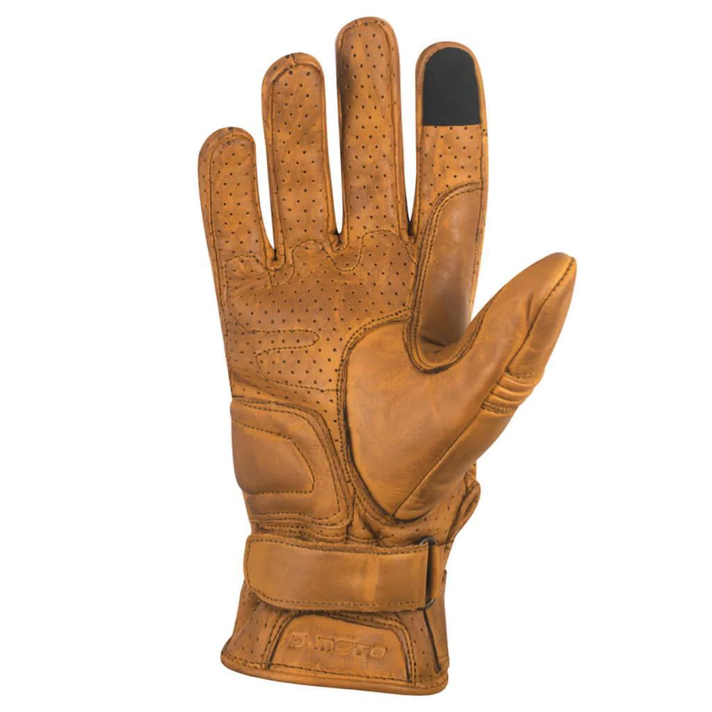 Welfit Summer Leather Motorbike Gloves - Image 4
