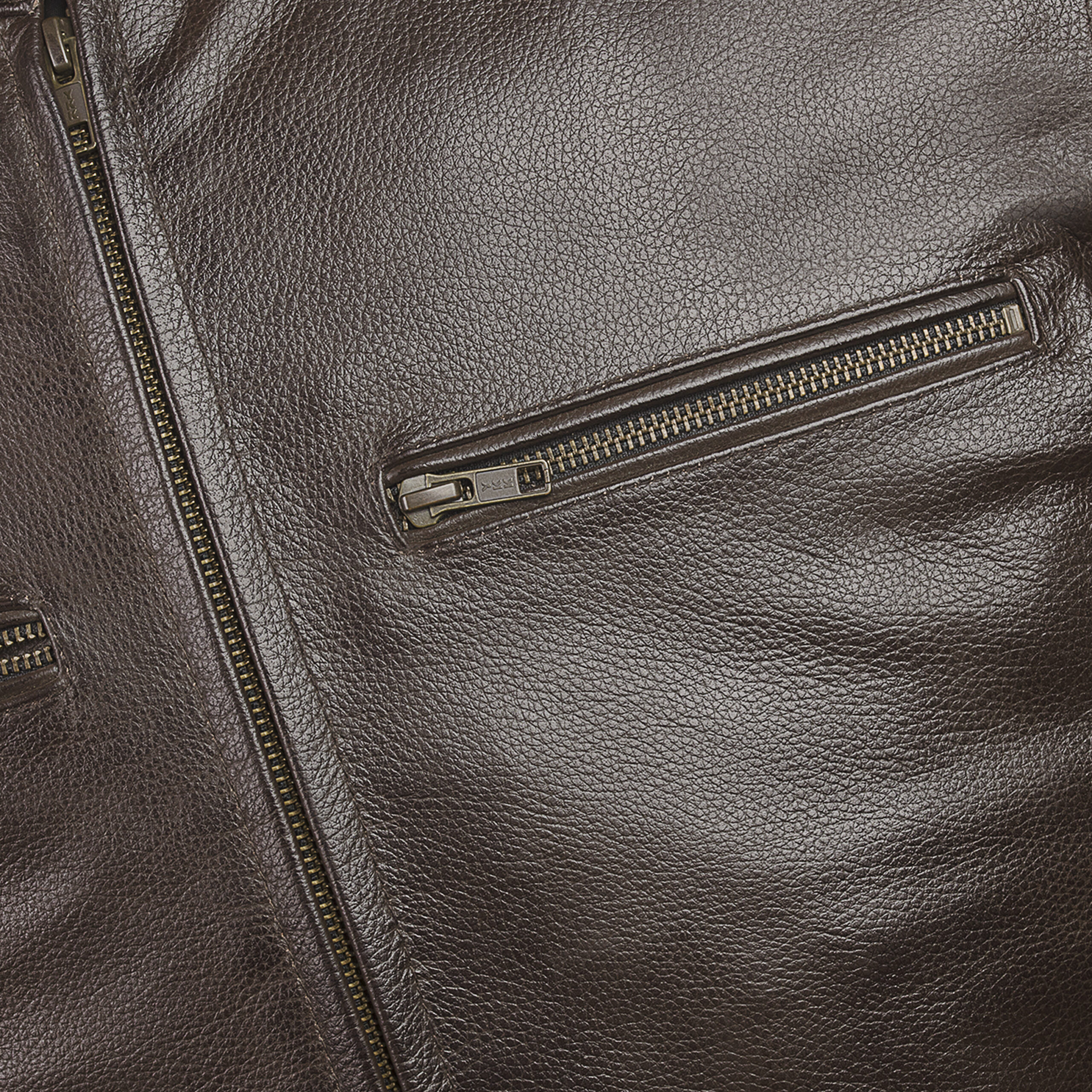 Welfit Stripe Leather Jacket - Image 9