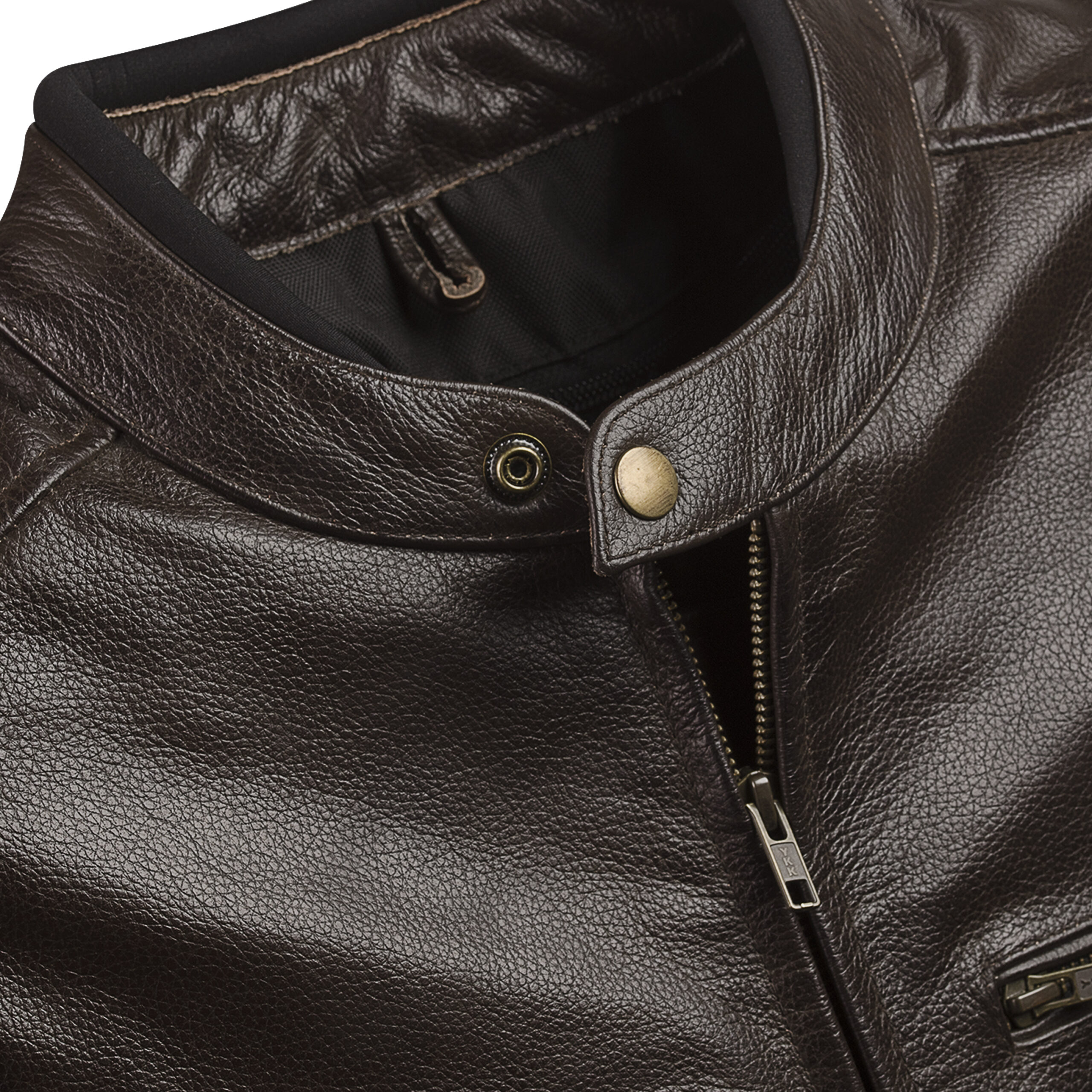 Welfit Stripe Leather Jacket - Image 2