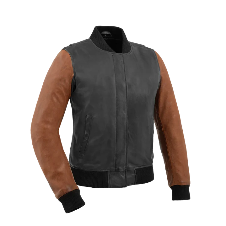 Lella Women's Motorcycle Leather Jacket