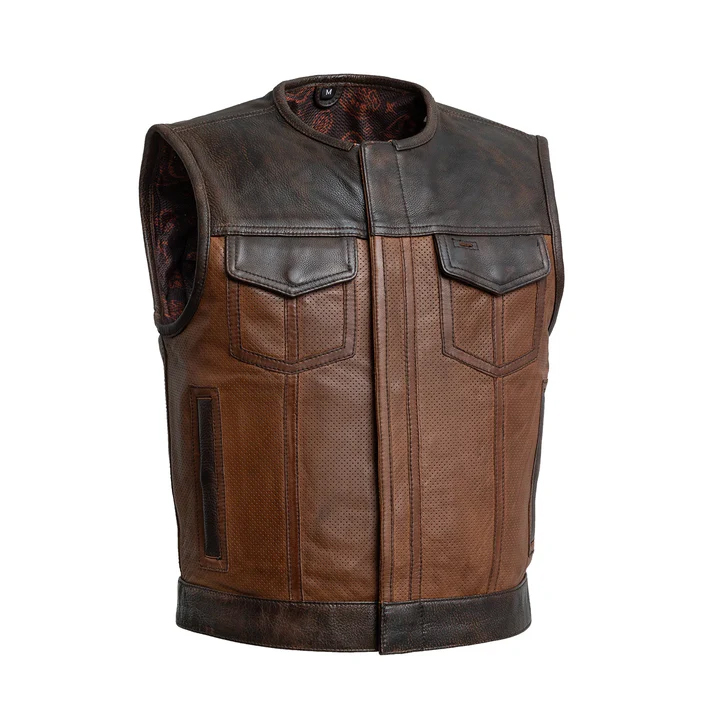 Lowside Rider Women's Motorcycle Leather Vest