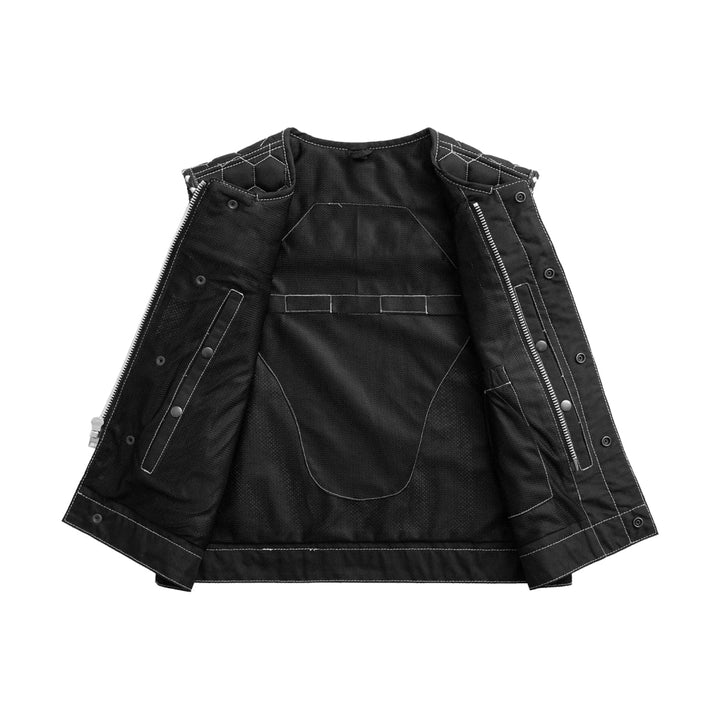 Lowside Hornet Moto Mesh Men's Club Style Vest - Image 3