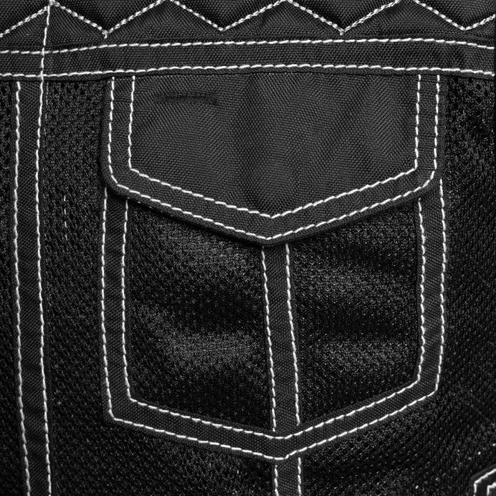 Lowside Hornet Moto Mesh Men's Club Style Vest - Image 4